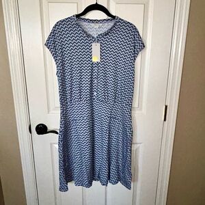 Boden Geometric Print Dress